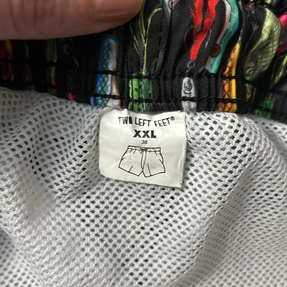Two Left Feet Fishing Lure Swim Trunks